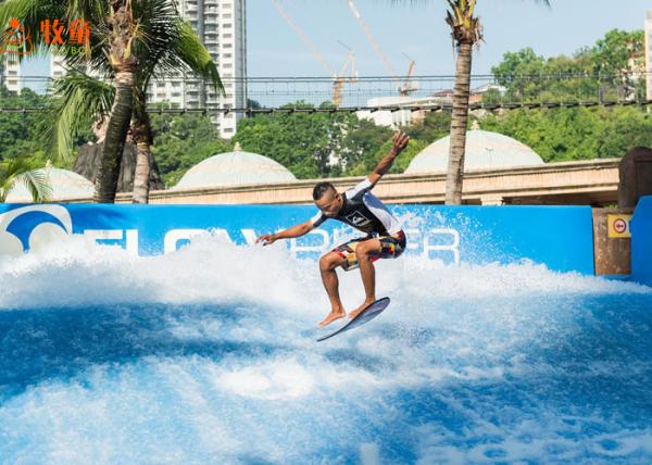Attractive Water Wave Pool Water Park Equipment Flowrider Surfing Skateboard Simulator