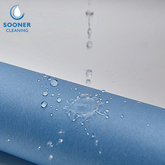 anti Spunlace tissu non-tissé statique de 68gsm pour la robe chirurgicale