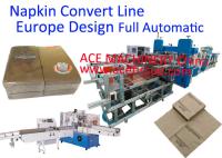 Ligne non tissée complètement automatique de production à la machine de serviette avec la machine de conditionnement