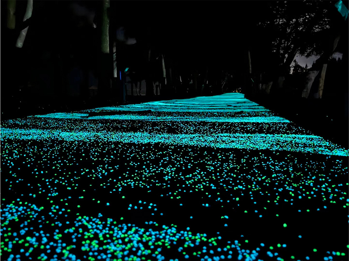Glow PMMA Granules for Anti-Slip Ceramic Pavement | 10yr Durability