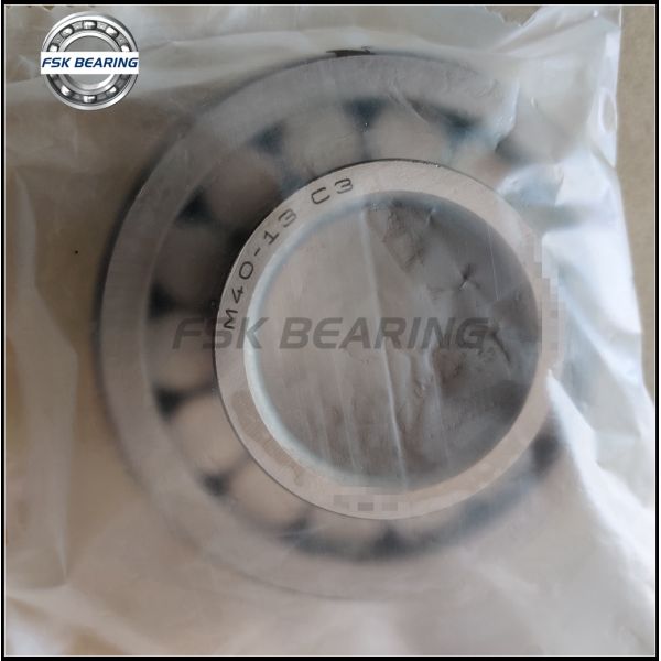 Single Row M40-13 C3 Radial Cylindrical Roller Bearing 40*90*31mm Chrome Steel