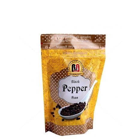 Printing Stand Up Fod Grade Package Customized Printed Pouches For Spices with k