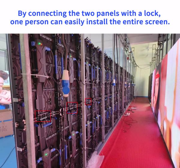 Super Thin P2.6 P2.9 P3.91 P4.81 LED Screen Video Wall For Stage Concert Rental