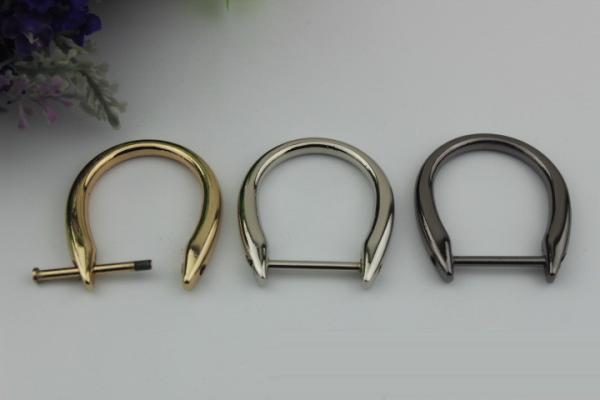 22MM Zinc Alloy D-ring Plated Nickel Free,Fashion Metal D Ring Buckle Bag Fittings