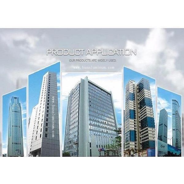 Impact Resistant ACP Building Material 11.50m Flat Aluminium Sheet