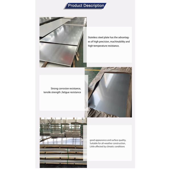 Jinhengsteel Cold Rolled Stainless Steel Sheet 304 0.3 - 3mm Thickness
