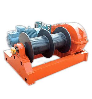 Vitesse rapide 1 tonne - treuil de câble métallique de fil électrique de 10 tonnes, série de la machine d'extraction JKD