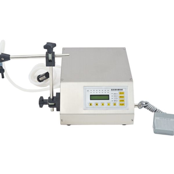 DUOQI Маленькая полуавтоматическая машинка для заполнения жидкости с помощью ЧПУ для бутылок типа упаковки пищевого масла