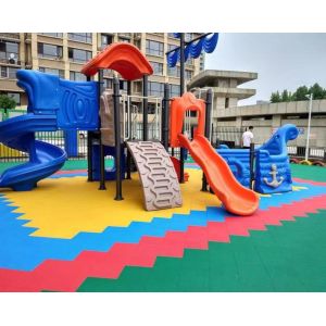 HME Modified TPE Indoor Outdoor Sports Rubber Floor Elastic Interlocking PPE TPE