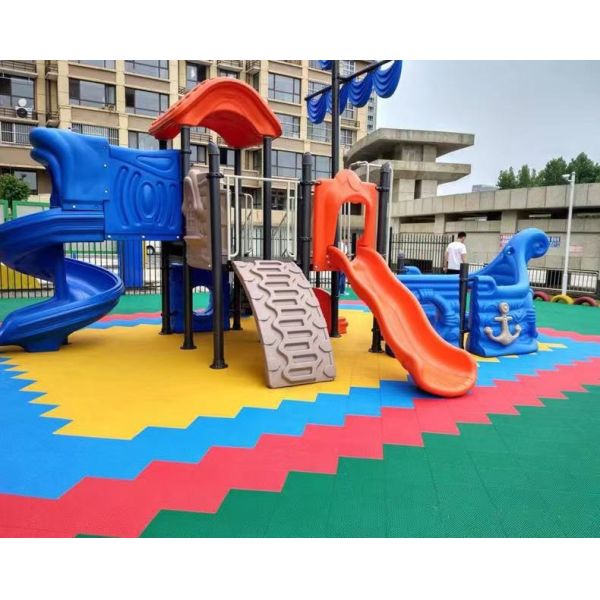 HME Modified TPE Indoor Outdoor Sports Rubber Floor Elastic Interlocking PPE TPE