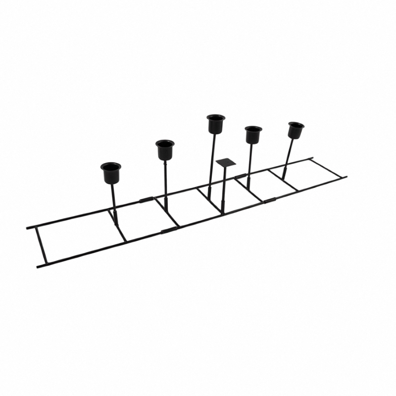 Maximum Candle Size 3 Inches Diameter Modern Unique Candle Holder for Elegant Table Decorations