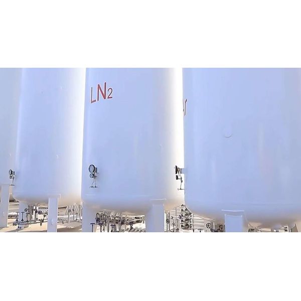 Horizontal Cryogenic Tanks for LNG Storage