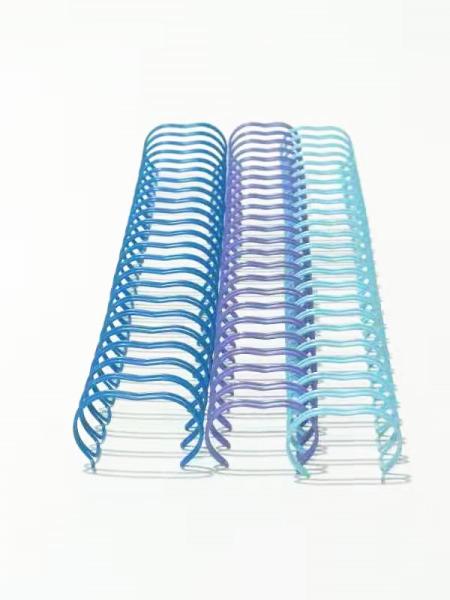 200 Sheets 1'' Double Coil Binding Wires A5 Double Loop Wire For Notebook