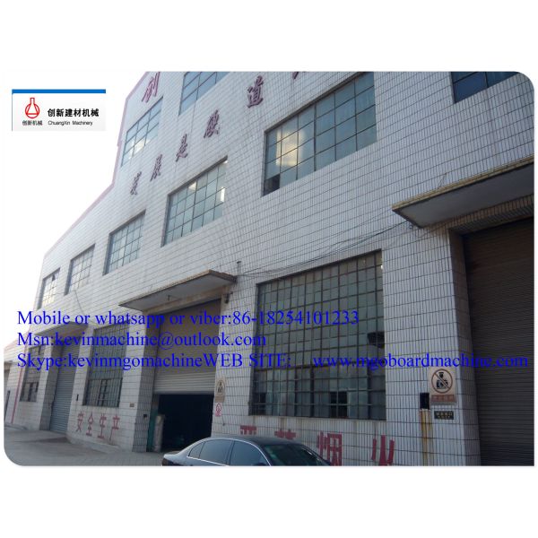 Semi Automatic MgO Board Production Line With 1500 Sheets Large Capacity Per Days 8 Hours