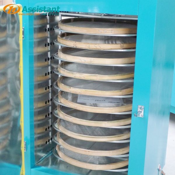 Small Capacity 105 KG Electric Heating Green Tea Rotary Dryer Machine for Drying Leaves