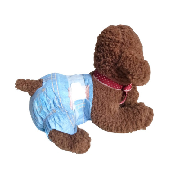 OEM Super Absorbent Disposable Pet Diapers Stock Water White Dog Nappies