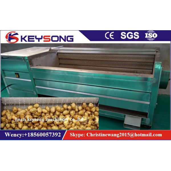 Adjustable Speed Potato Processing Equipment , Fruit And Vegetable Processing Equipment