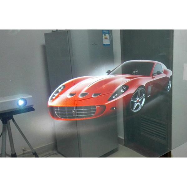 1524x3000mm Clear Rear Projection Film Indoor Outdoor Transparent Holographic Film