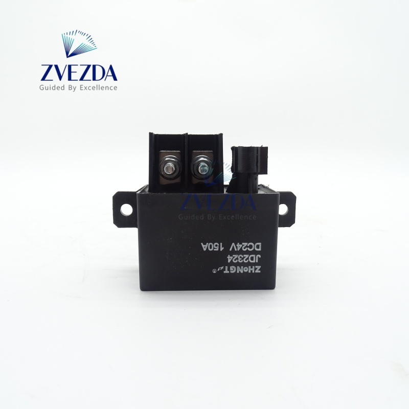 24V 150A High Current Relay Parts JD2324 37FVQ-35010 Excavator Main Power Control