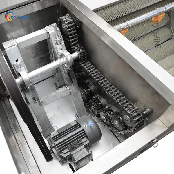 Potato Peeling Machine Fruit and Vegetable Washer Peeler with 2600*850*800mm Size