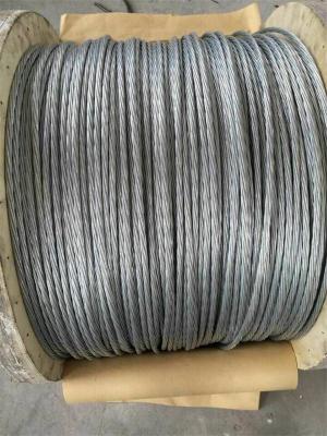 1* 7 1*19 a galvanisé le câble en acier de type réduisant le poids de déformation et de construction