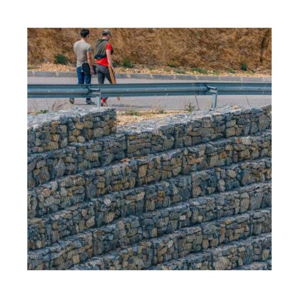 Hot Dip Galvanized Gabion Basket with Hexagonal Weaving Mesh for River Bank Protection