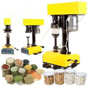 Máquina de costura de latas de estanho elétrica semiautomática para latas de