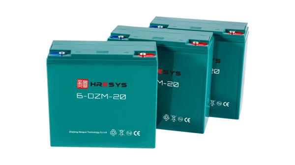 12 V 20 AH VRLA Gel EV Battery Pack 6-DZM-20 With Reliable Seal Structure
