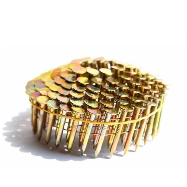Diamond Point Galvanized Coil Nails High Performance  EG Roofing Coil Nails