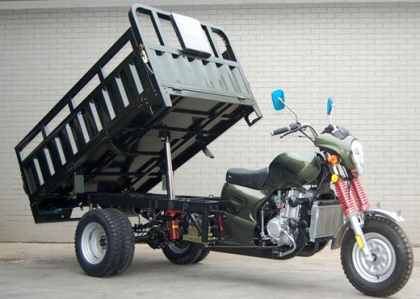 167MM Steel Wheel 3 Wheel Cargo Scooter / Electric Cargo Bike 700kg Rated Loading