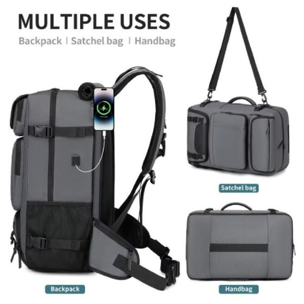 45l Duffle Bag Outdoor Sports Large Luggage Travel Backpack