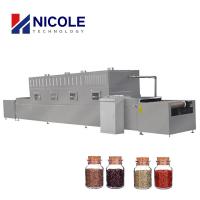 CE seco da máquina da esterilização de micro-ondas do calor aprovado para produtos láteos