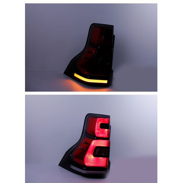 Красный кабель автомобиля СИД 4кс4 освещает на прадо ландкруйсер Тойота 2018 ФДЖ150/автоматического заднего свет