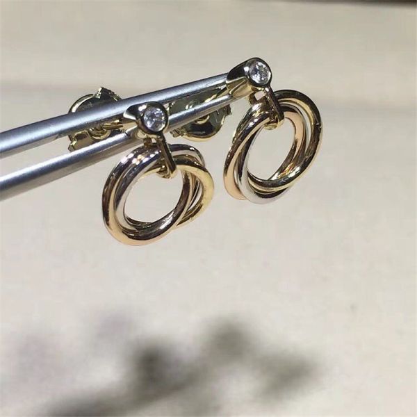 C tricyclic Earrings  18k gold  white gold yellow gold rose gold bracelet  Jewelry factory in Shenzhen, China