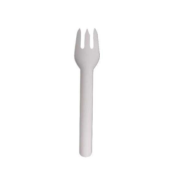 Odorless Nontoxic Disposable Paper Forks , Restaurants Disposable Serving Utensils