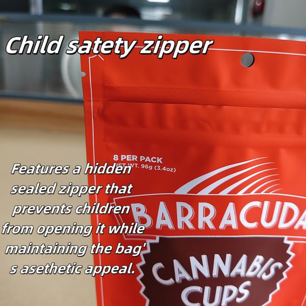 ​​Medical-Grade Child Resistant Pouches Bulk Order Discount For Medicine Packaging.