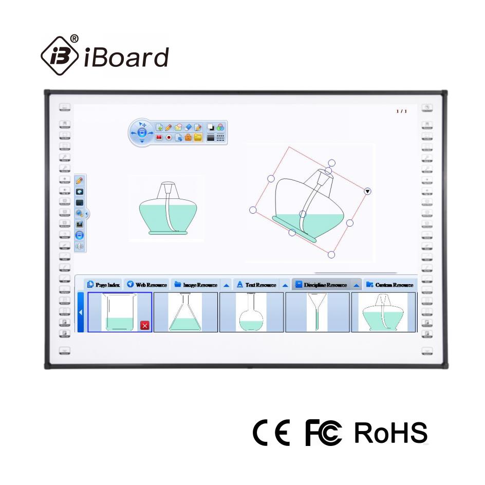 Стена DC 4.7V Whiteboard касания керамического 80 дюйма ультракрасная установила