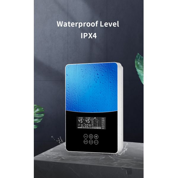 220V Portable Geyser Water Heater Endless 7kw Tankless Water Heater