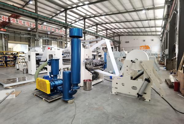 Good Quality V Fold Glue Lamination Disposable Hand Towel Paper Making Machine 80-100 M/Min