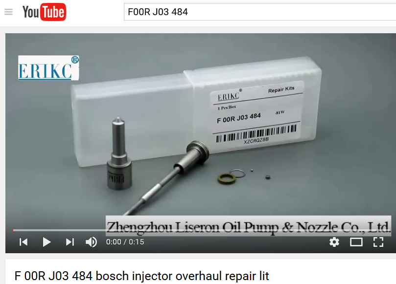 For BOS Overhaul Kits F00RJ03484 car repair tool kit F 00R J03 484 F00R J03 484 injector 0445120123 DSLA140P1723