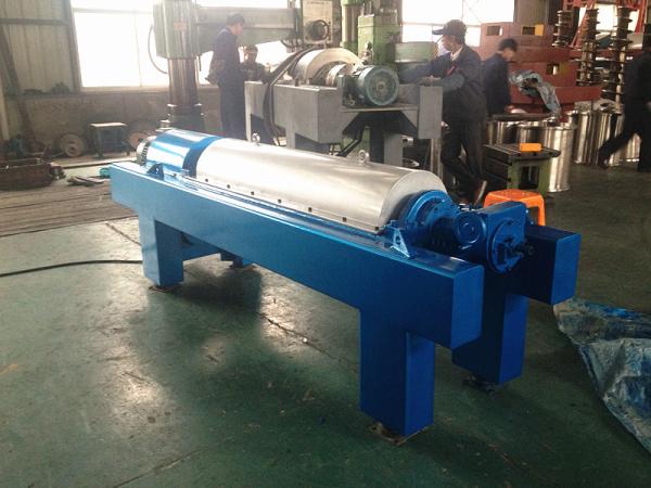 High Efficiency Horizontal Industrial Decanter Centrifuge For Water Solid Treatment