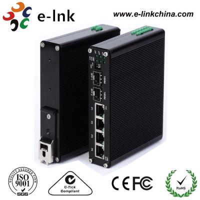 Interruptor industrial configurado auto do ponto de entrada de Gigabit Ethernet
