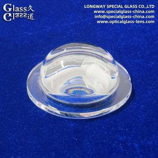 Custom UV Resistant Borosilicate Glass Light Cover For Industrial Lighting