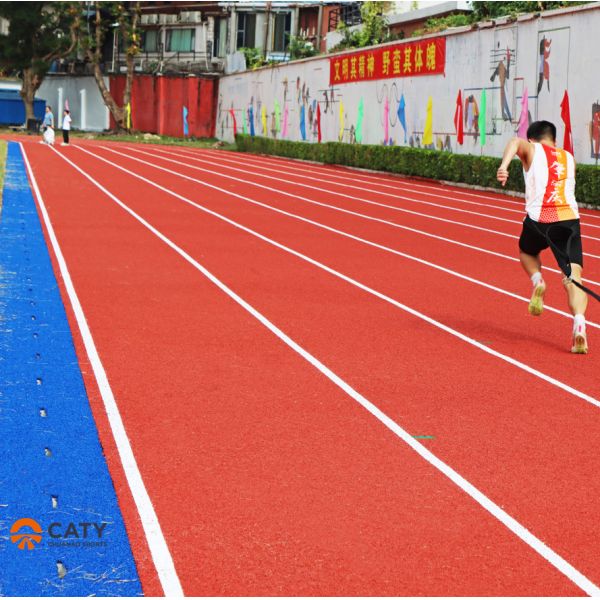 Recycled Rubber Granule Track  Eco-Friendly & Safe for Playgrounds with PU Binder