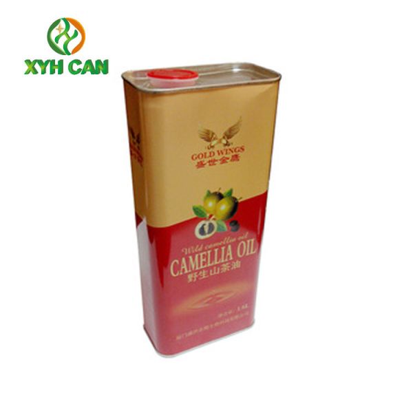 Tin Cans for 12oz Olive Oil Empty Tall Olive Oil Tin Cans Eco-Friendly  Metal Storage Tins