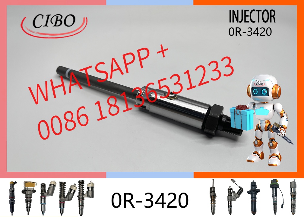 original 0R-3420 Pencil Fuel Injector Nozzle 4W-7016 0R-1743 Diesel Injector for  3208 Engine Replacement for OEM Fuel Injection Nozzle Assy original new injector