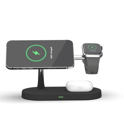Long-Lasting Battery 2W Night Light Wireless Charger For IPhone White And Black