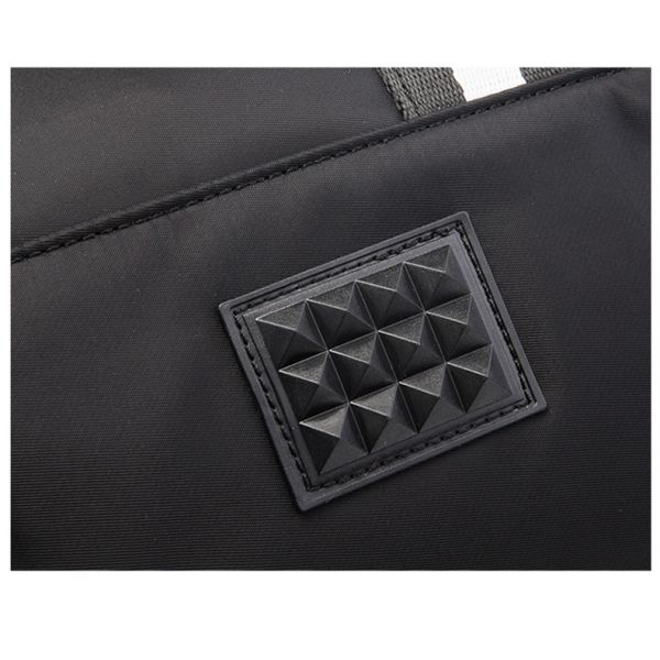 29L Sports Gym Bag Oxford Waterproof Travel Bags With Shoe Pocket