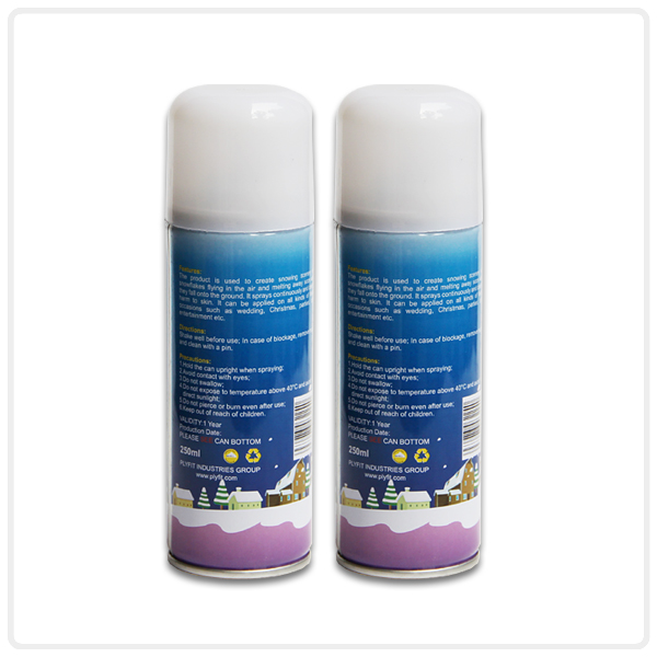 Искусственные брызги снега партии аэрозоля для масленицы/рождества & Оутдоорс украшения фестиваля