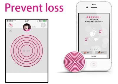 Intelligent IR Bluetooth Smart Thermometer Pink for pregnant